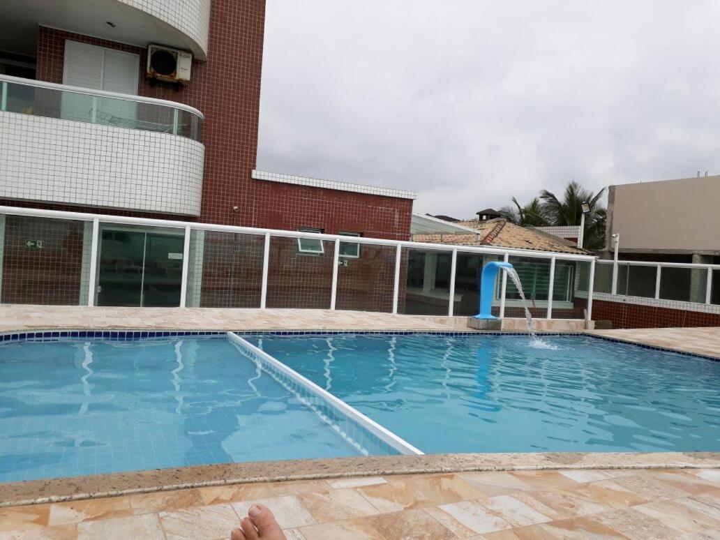 Ferienwohnung Frente Mar Piscina Churrasqueira Wifi Garagem Portaria 24Hs Solemar Exterior foto