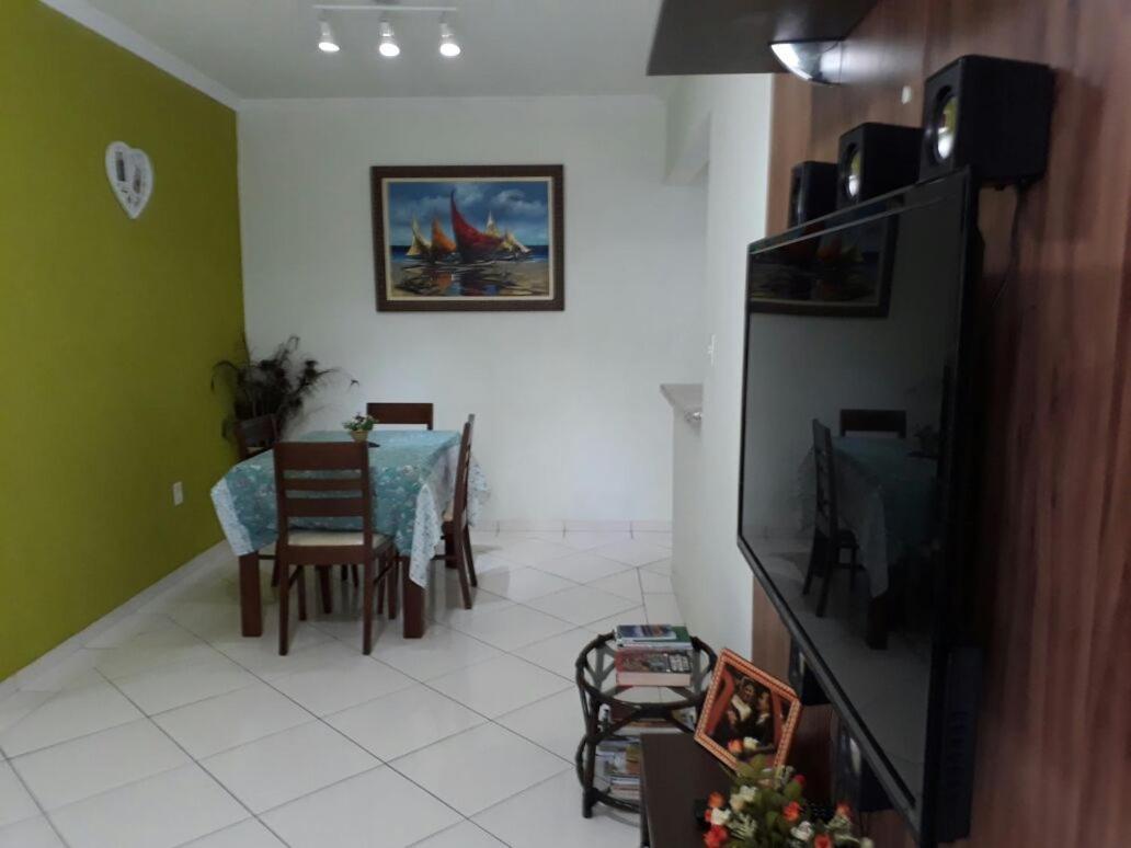 Ferienwohnung Frente Mar Piscina Churrasqueira Wifi Garagem Portaria 24Hs Solemar Exterior foto